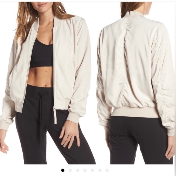 Zella pink bomber jacket, size small - Picture 2 of 8